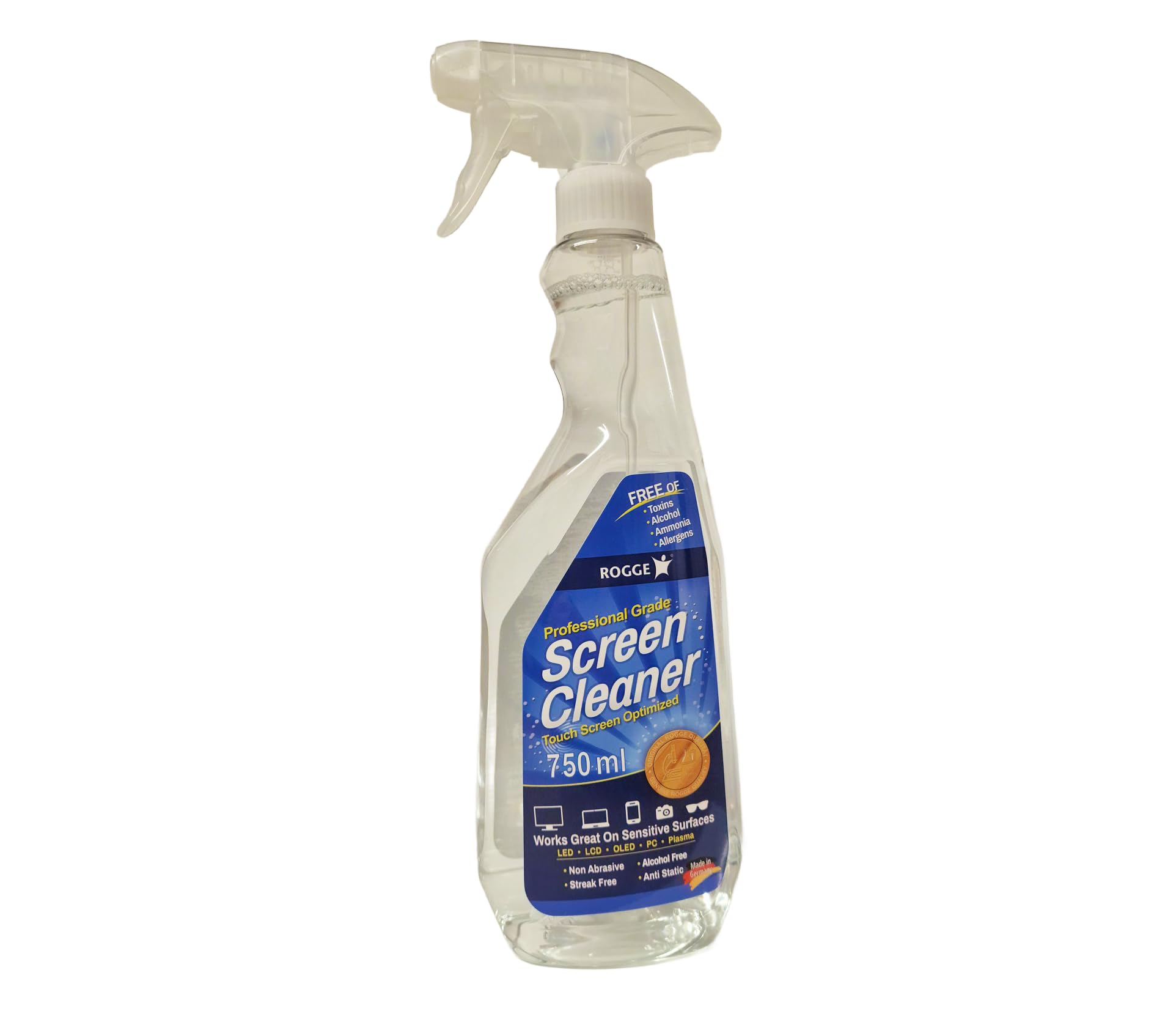 Pulitore schermo 5 pezzi, All in One Screen Cleaner senza liquido, Reusable Display Cleaner, set di pulizia per display auto, smartphone tablet