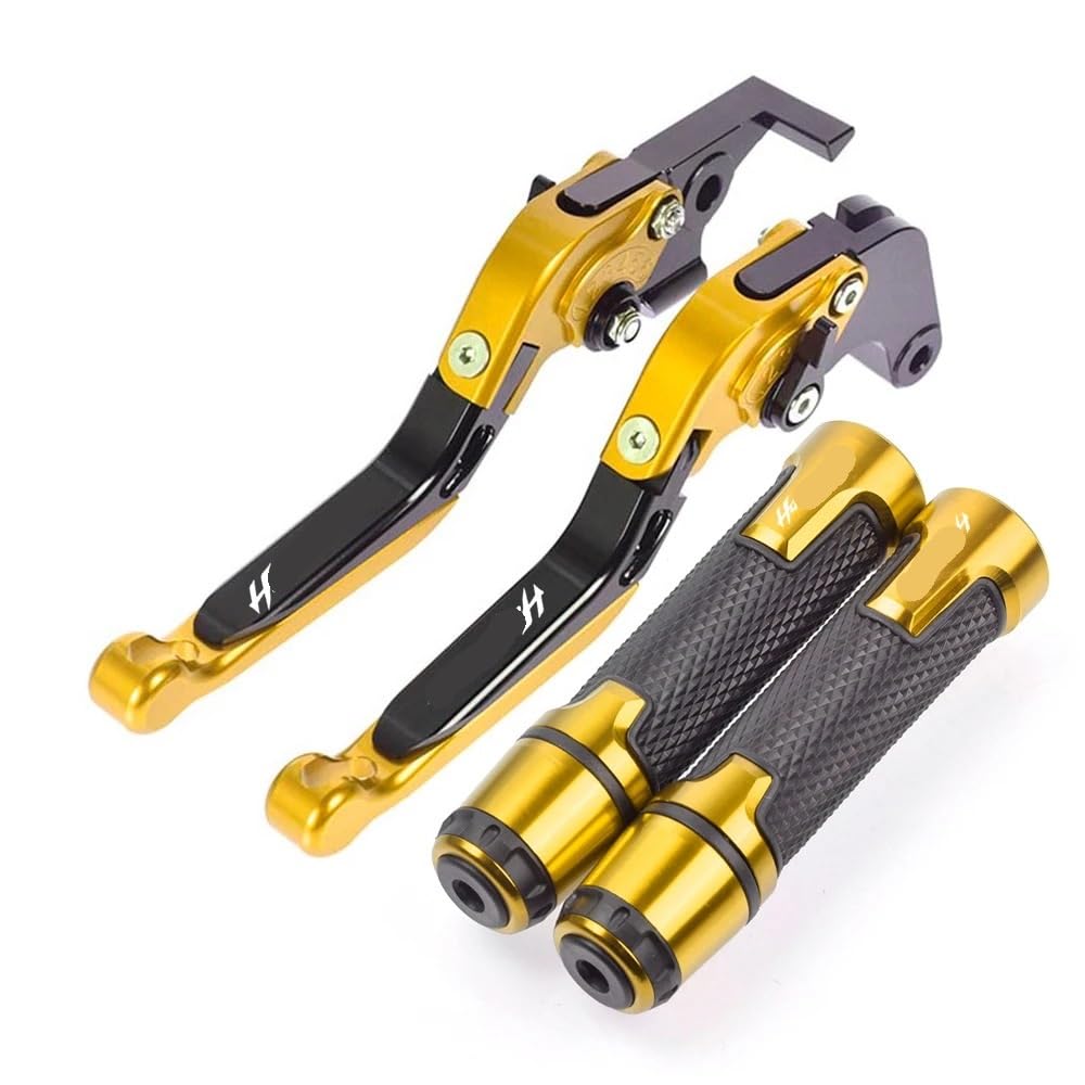 PLIQVBN Clutch Brake shafts Motorcycle Adjustable Brake Clutch Levers Handlebar Grips for for Hayabusa for GSXR1300 for GSX1300R 1999-2007