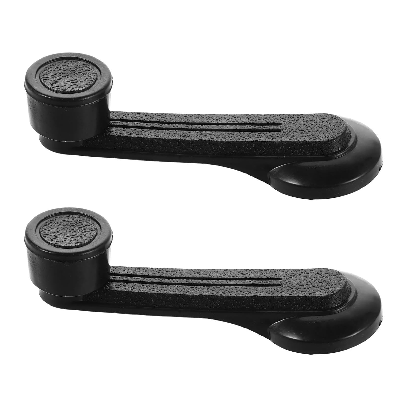 Klkwsfgfzk One Color Window Regulator Car 2Pcs Universal Plastic Window Crank Handle Replacement Manual Automotive Car Regulator Levers Smooth Operation Interior Front Driver Side