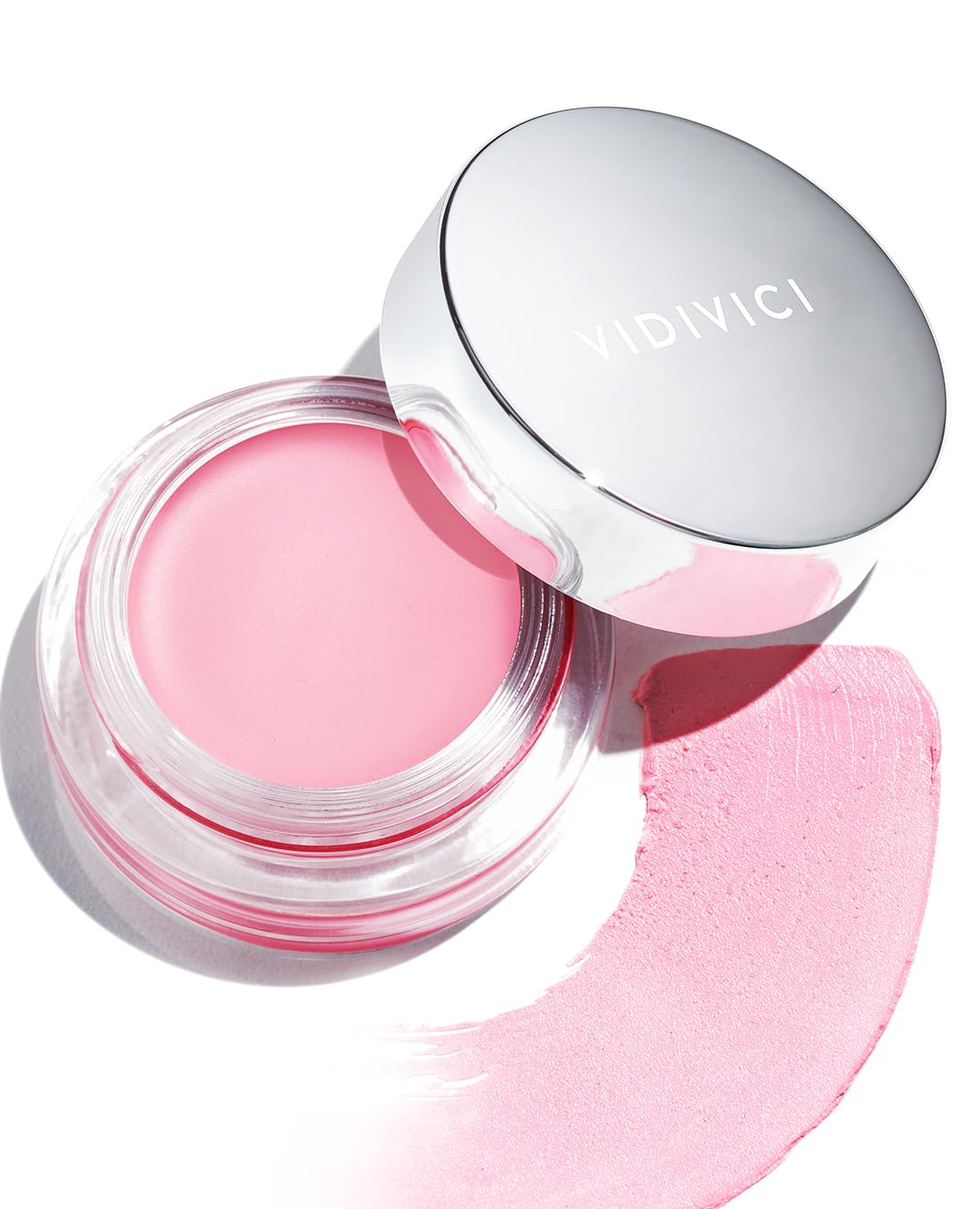 VIDIVICIOfficial GLOW CREAM BLUSH 04 PEONY MILK 04 PEONY MILK 0.2 oz (6 g), Peony Milk Glow Cream Cheek, Balm, Blood Color, Shiny, Point Makeup, Pink, Korean Cosmetics