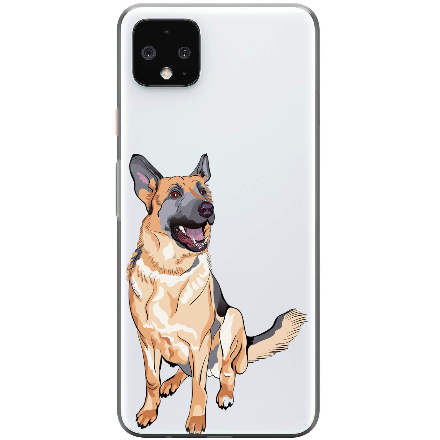 Amazon.com: Mertak Clear Phone Case Compatible with Google Pixel 9