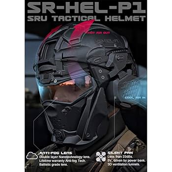 Amazon.co.jp: SRU タクティカルヘルメットセット (FAST BJ