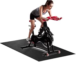 VirtuFit Tapis De Sol Fitness 130x70x0,7 Cm - Protection Sol Antidérapant & Amortissant