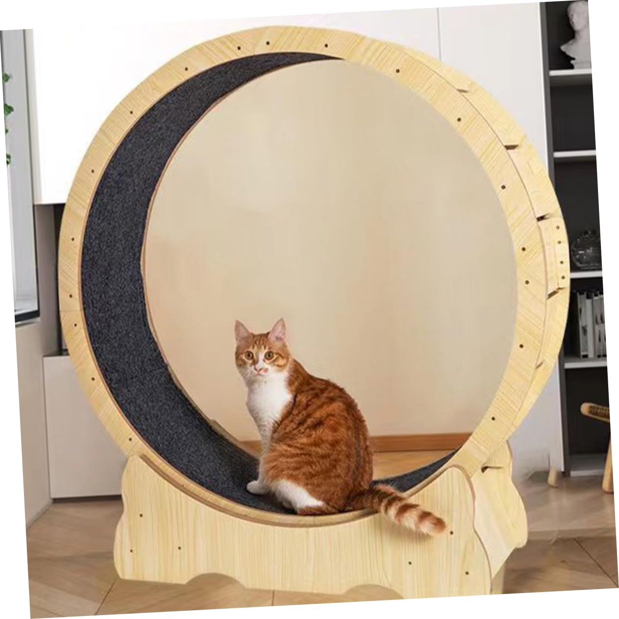 Happyyami Laufradmatte Für Katzenkratzbrett Übungsrad Ersatz-katzenkratzmatte