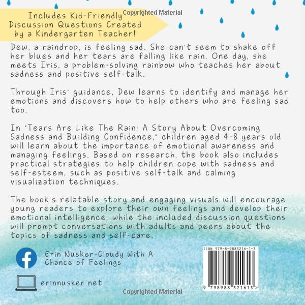 Miniatura 2 de Tears Are Like The Rain A Story Of Overcoming Sadness And Building Confidence (Cloudy With A Chance Of Feelings)