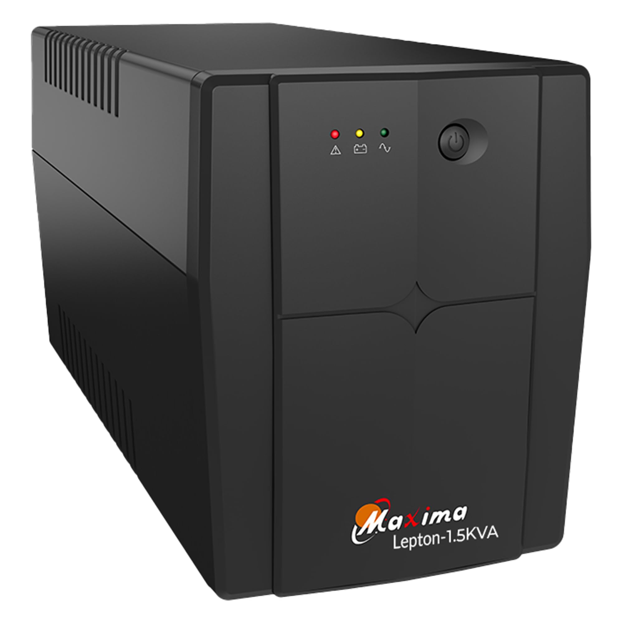 Maxima Solar Line Interactive UPS 1.5KVA, Simulated Sinewave Output UPS, Uninterruptible Power Supply For PC, Built-in Battery 12V/9Ah x 2, AVR Voltage Stabilization, Full Protection UPS For PC