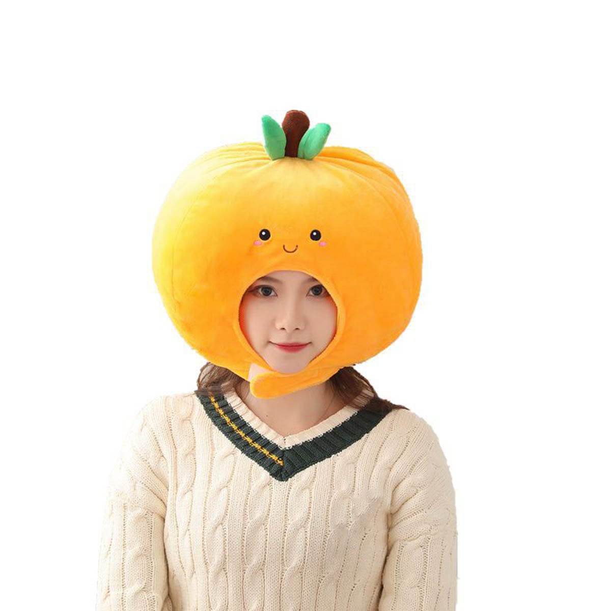 Amazon.co.jp: リンゴ チリ ダイダイ ミカン帽子 被り物 キャップ