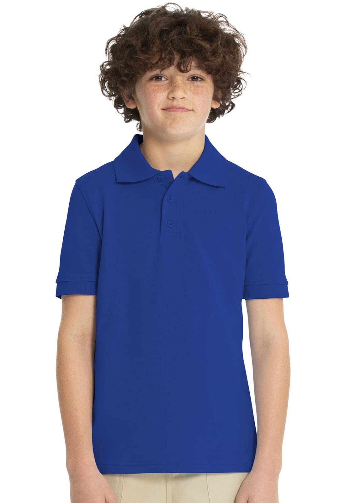 Classroom Girls Short SLV Pique Polo