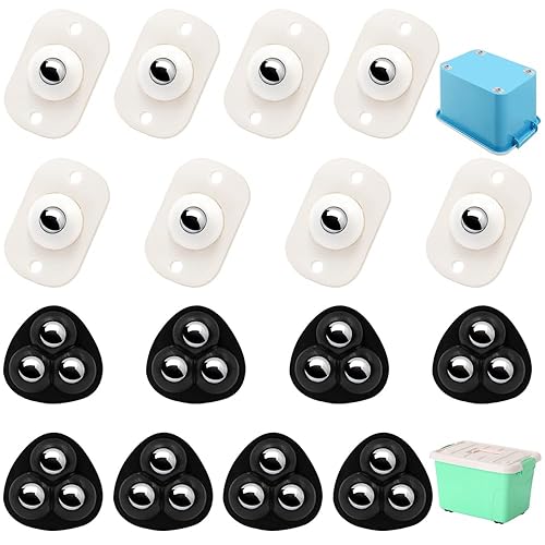 DanziX - 16 ruedas giratorias para pequeños electrodomésticos, ruedas universales de acero inoxidable con rotación de 360 disponible en Yaxa Colombia