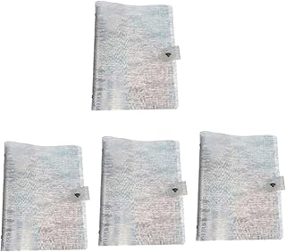 Amosfun 4 Unidades Capa De Fichário Para Caderno Diário Planejador Protetor De Fichário Fichário Transparente Pasta De Folhas Soltas Fichário De Diário Capas De Caderno Pastas A5
