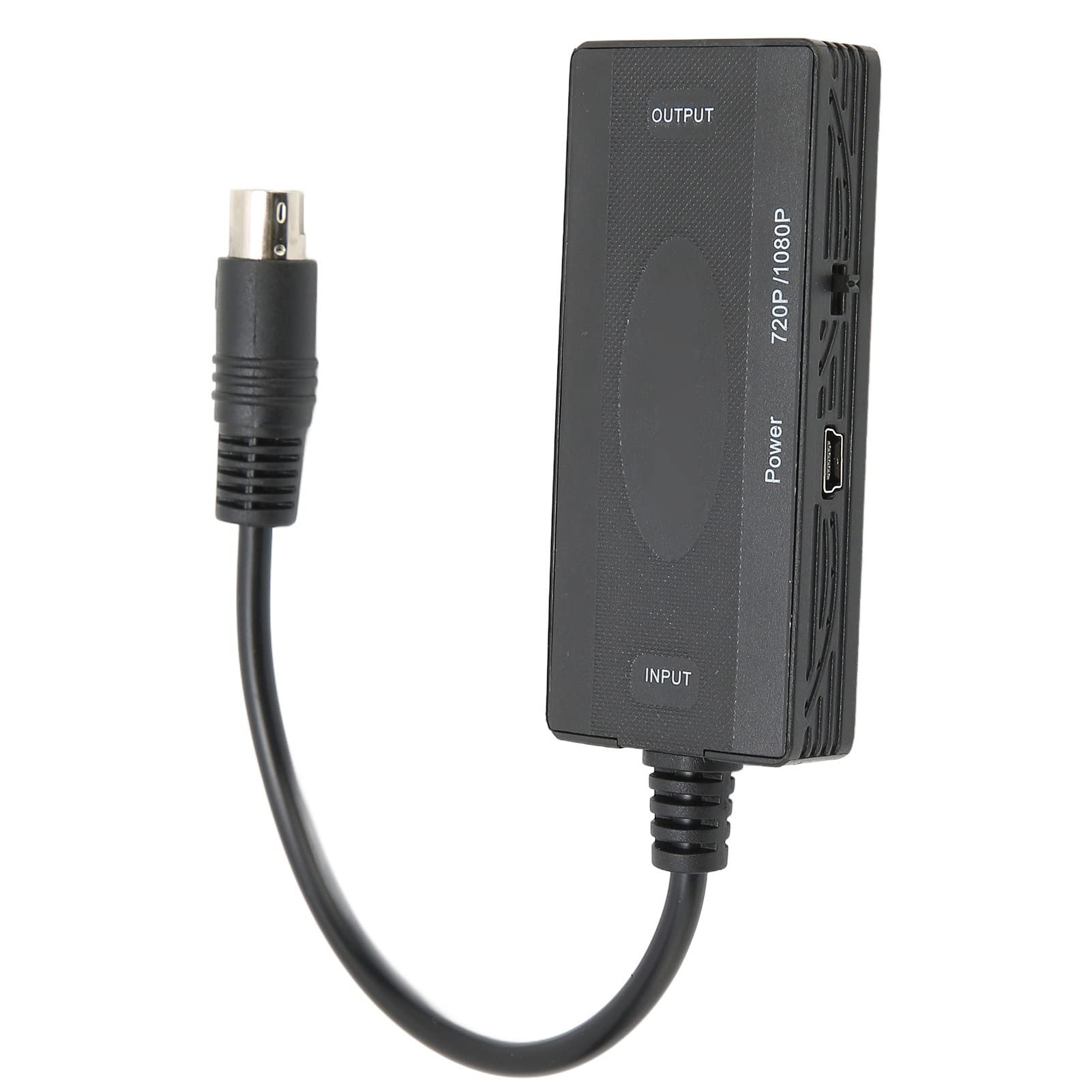 Dioche Adaptateur HDMI Convertisseur de Console de Jeu, Lecteur sans Perte pour Adaptateur d'interface multimédia SS vers HD pour HDTV