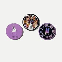 SINCE 7 STORE BTS Pack Of 3 Badges Premium for School Bags, Caps, Tshirt, Gifts