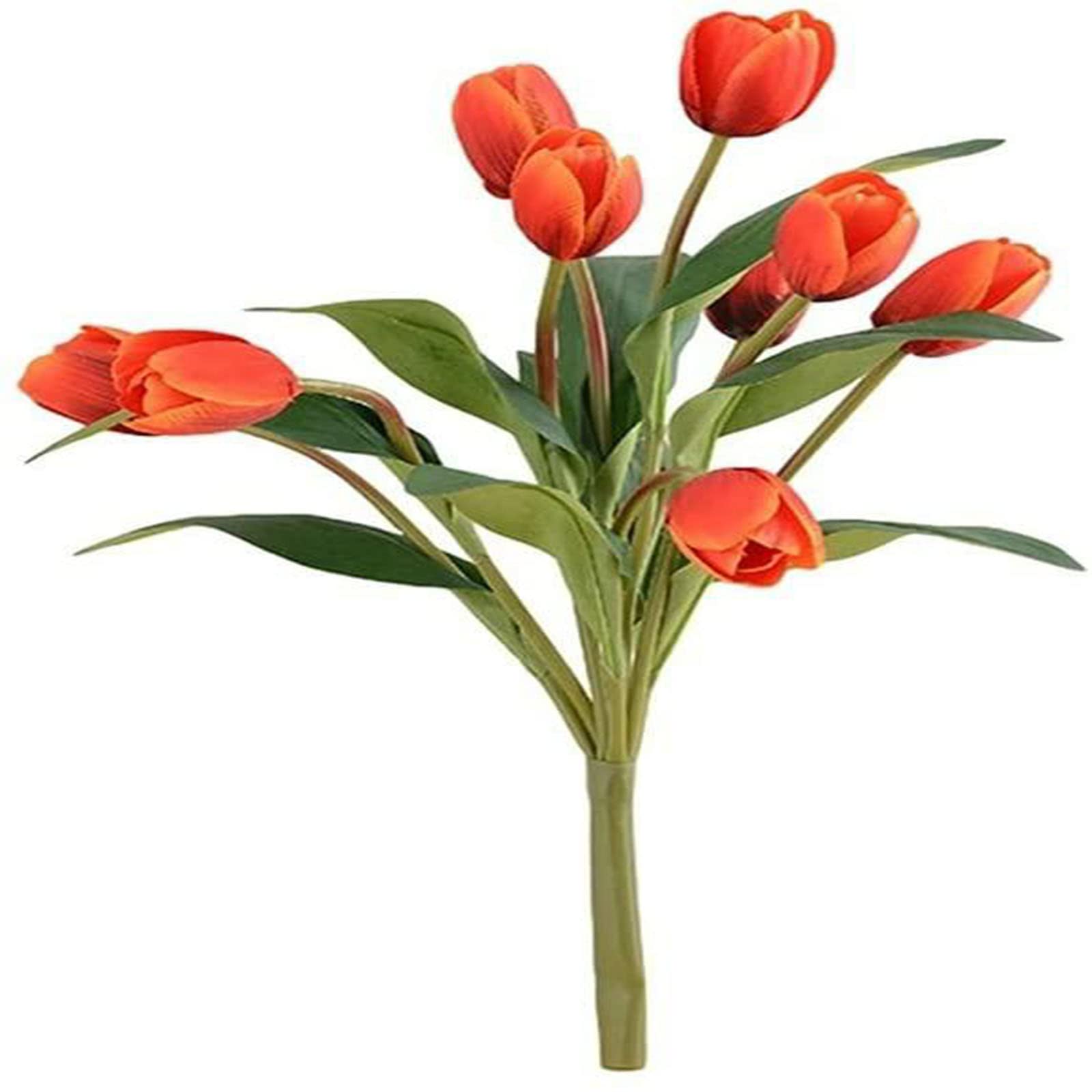XDLEDMKIZ Artificial Flowers Lifelike Faux Greenery Plastic Flowers for Ornaments Indoor Outside Kitchen Wedding Garden Fake Flowers