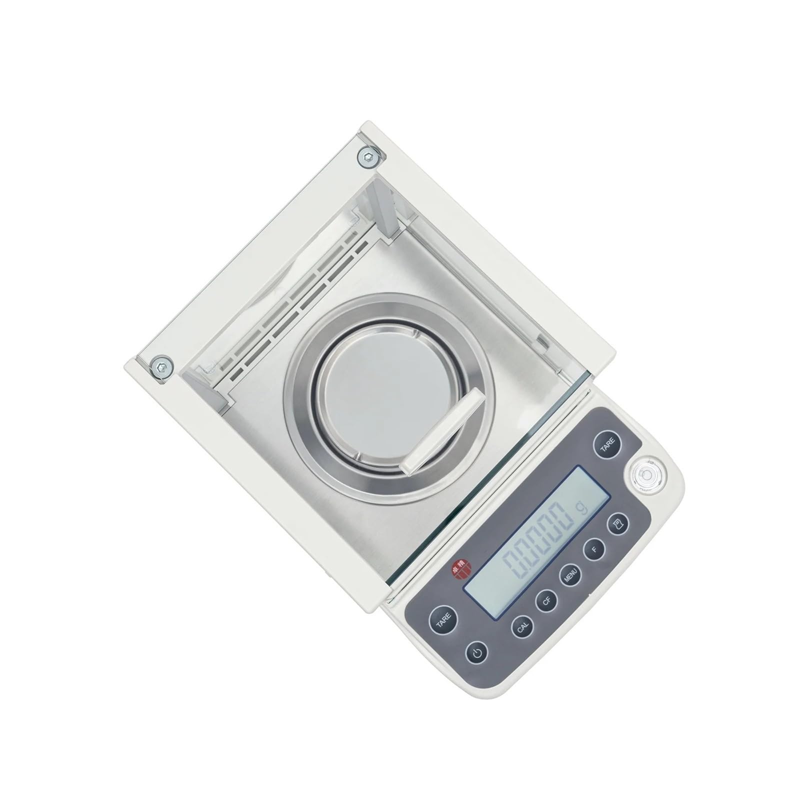 Bilancia analitica digitale 0,0001 g Precisione 120 g Bilancia da laboratorio Conteggio densità percentuale con parabrezza e USB RS232 Utilizzo multifunzione