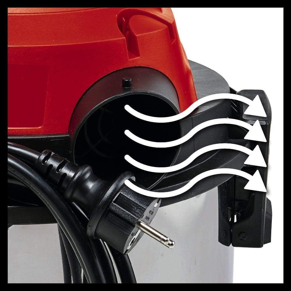 Einhell Aspirateur eaux et poussières TC-VC 1820 S 1250 W Cuve 20L