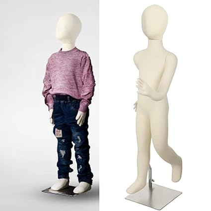 Mannequin Torso with Head, 1-14 Year Old Child Clothes Display Model Stand/ Dress Form Mannequin, for Shop Home Floor ( Size : 1 Year Old )