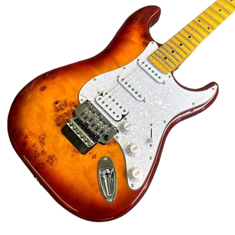 Chitarra elettrica Tremolo cromata con corpo personalizzato - Guitarra Electrica professionale e personalizzata