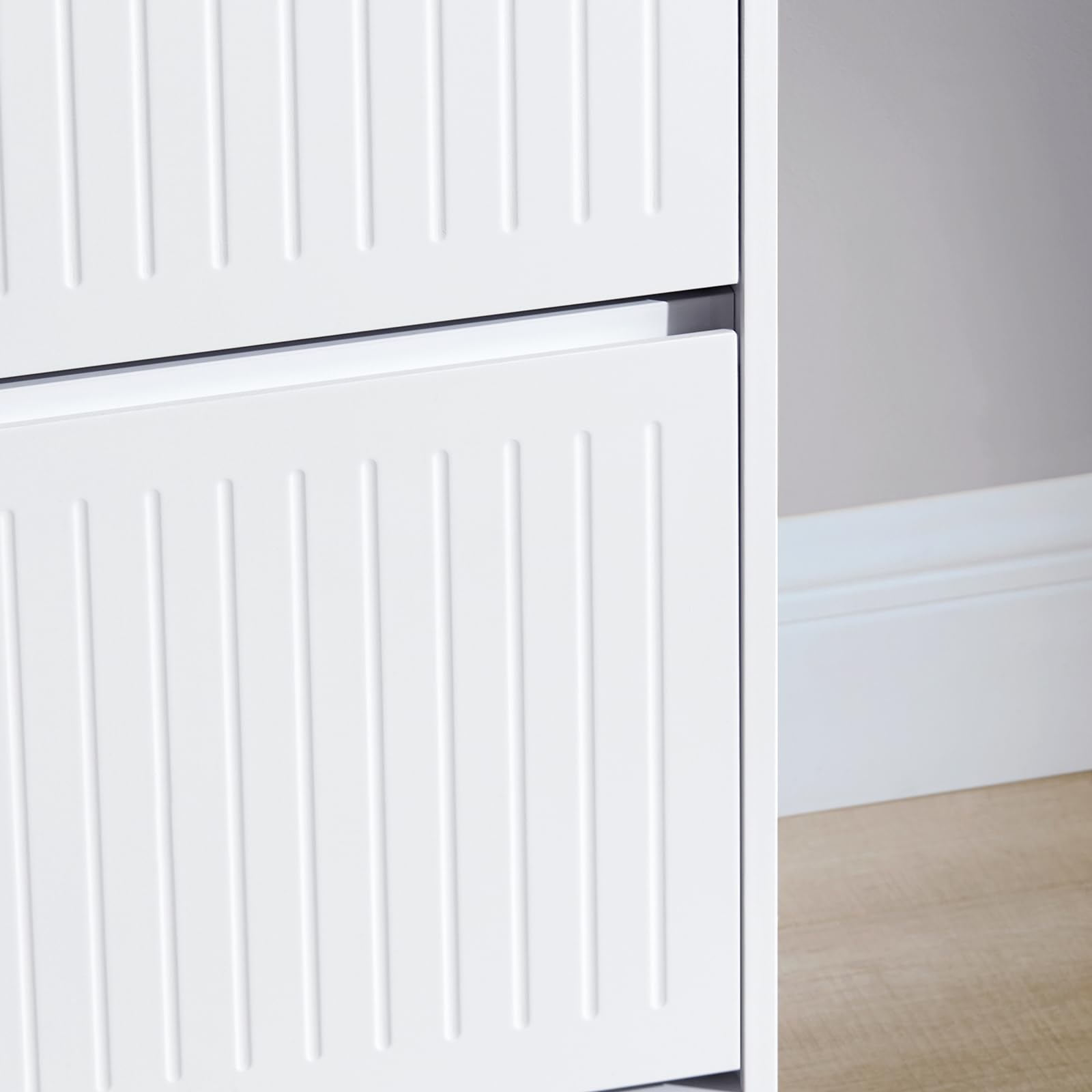 SoBuy FSB82-HG Eetkamer Dressoir - Keukenkast - Schoenenkast - Schoenenkist - Inkomkast