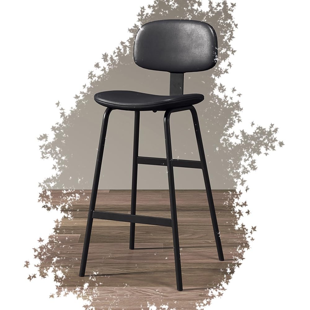 Tabourets de bar en cuir marron confortables pour créer des souvenirs autour du comptoir
