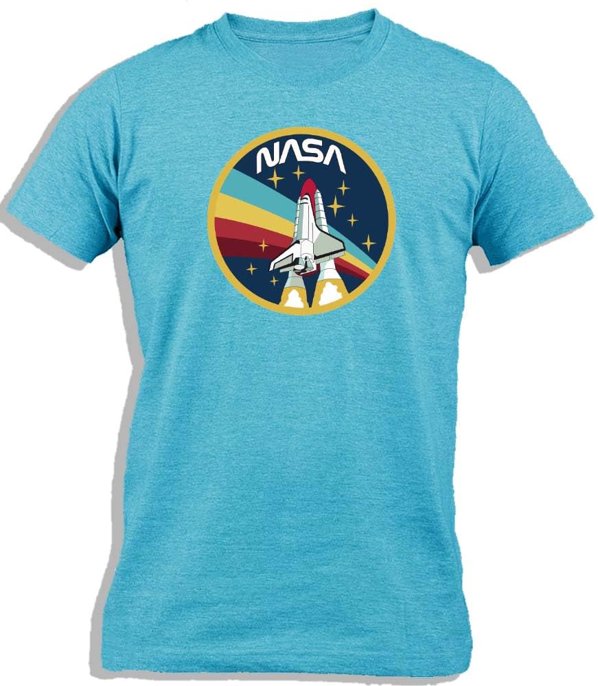 Ay Cabron™ NASA Logo Retro | National Aeronautics and Space Administration Classic Retro Old Logo | Austronauts Mission | International Space Station Cotton T-Shirt For Kids