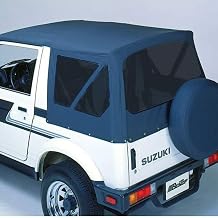 Bestop 5136101 Black Replace-A-Top for OEM Hardware - 1988-1994 Suzuki Samurai | Fits Suzuki Samurai, 1988-1994, Black Crush, Clear Windows, No Door Skins Included, For OEM soft top hardware