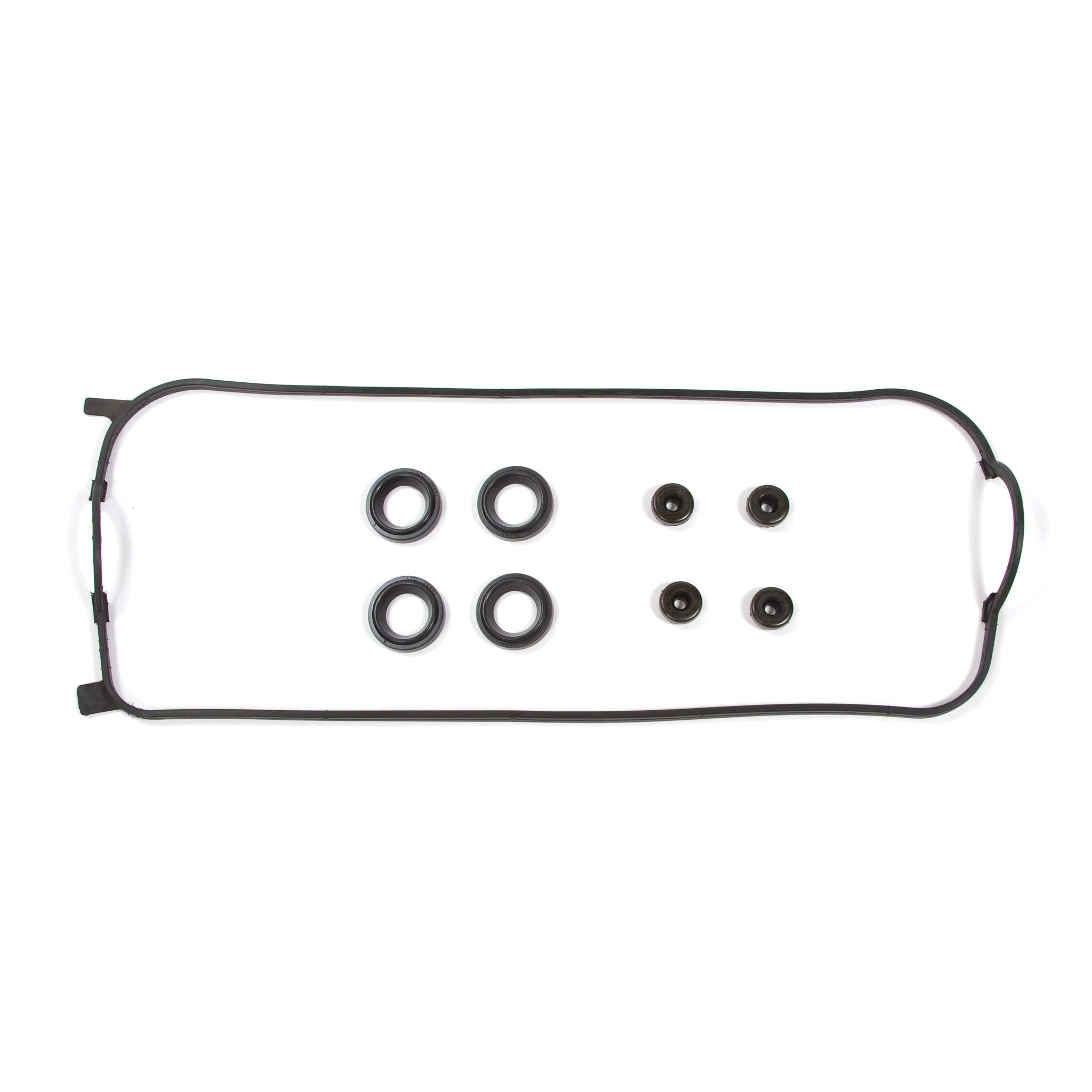 Evergreen Parts And ComponentsVC4013 Compatible With 94-02 Honda Acura Isuzu 2.2L / 2.3L F22B1 F23A1 F23A4 A7 Valve Cover Gasket Set