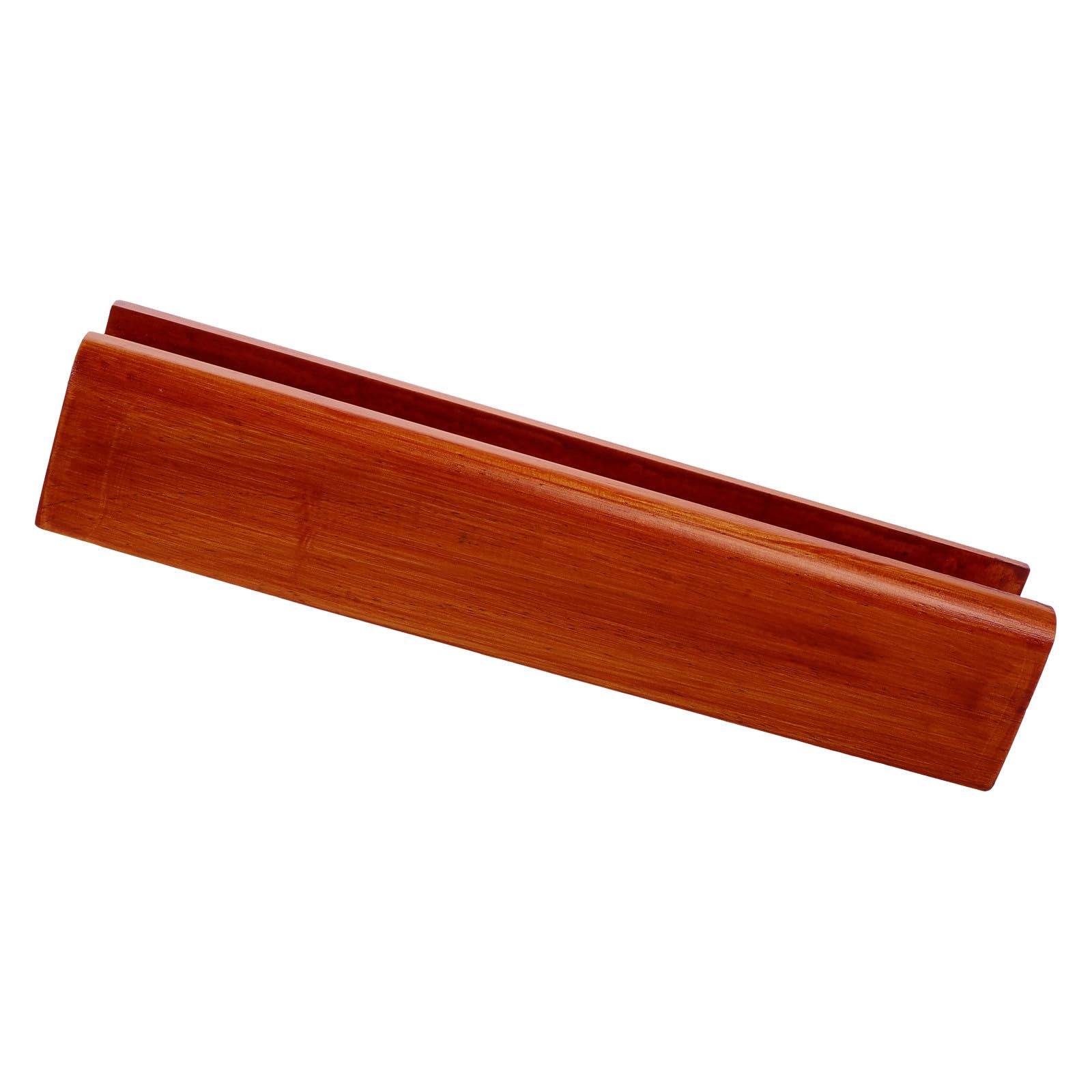 Socle de miroir en bois marron anti-chute pour stabiliser vos miroirs sans percer