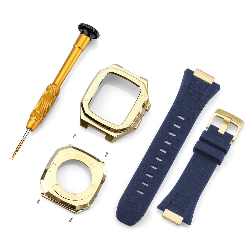 Bracelet en acier inoxydable pour Apple Watch agate design luxe