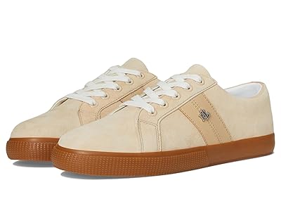 Lauren Ralph Lauren Janson II Suede Nappa Leather Sneakers Women