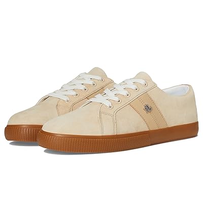 Lauren Ralph Lauren Janson II Suede Nappa Leather Sneakers Women