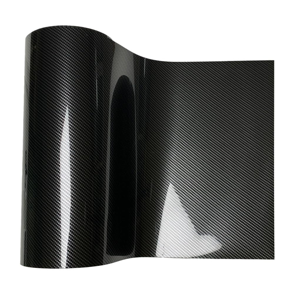 Pellicola Wrapping Auto Pellicola vinilica in fibra di carbonio 9D Adesivo for auto lucido Copertura for pellicola for moto Accessori for involucro in vinile for adesivi for veicoli(30cmx150cm)