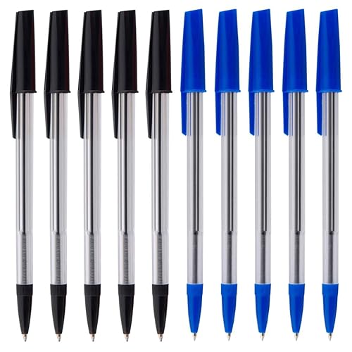 Essential Arts Lot de 100 stylos à bille à encre