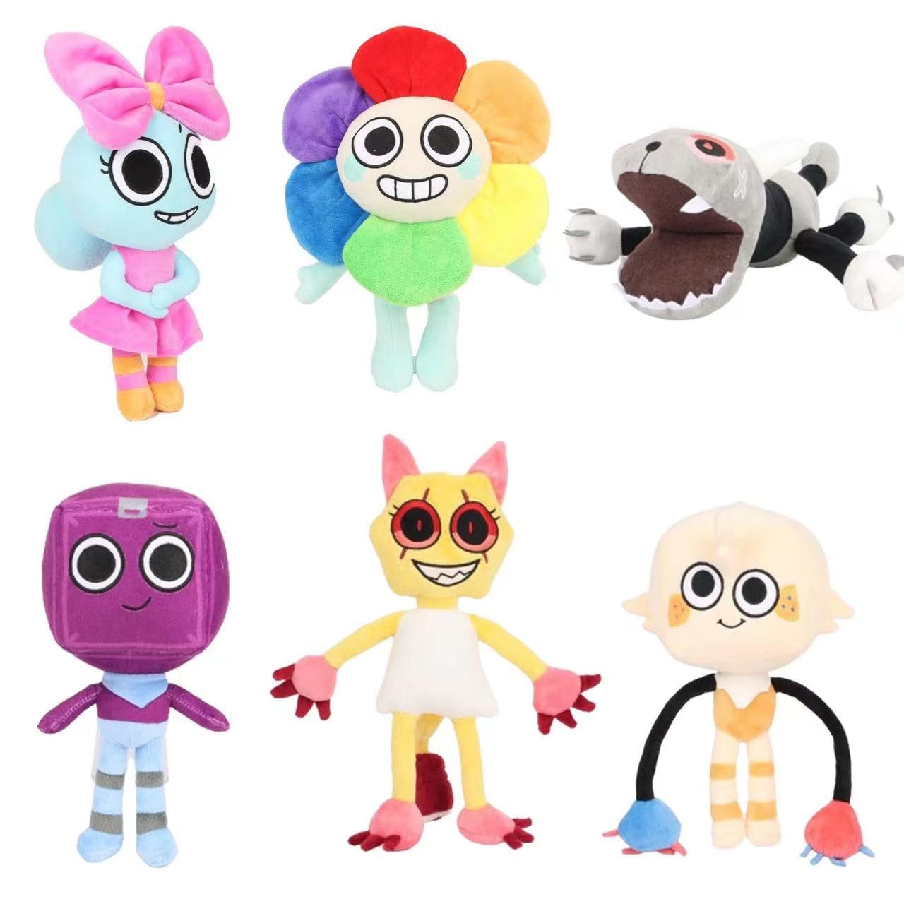 Peluche Dandy's World De Dos Cabezas – Muñeco Suave De Algodón PP, Ideal Para Niños Y Adultos, Regalo Para Halloween, Navidad O Cumpleaños