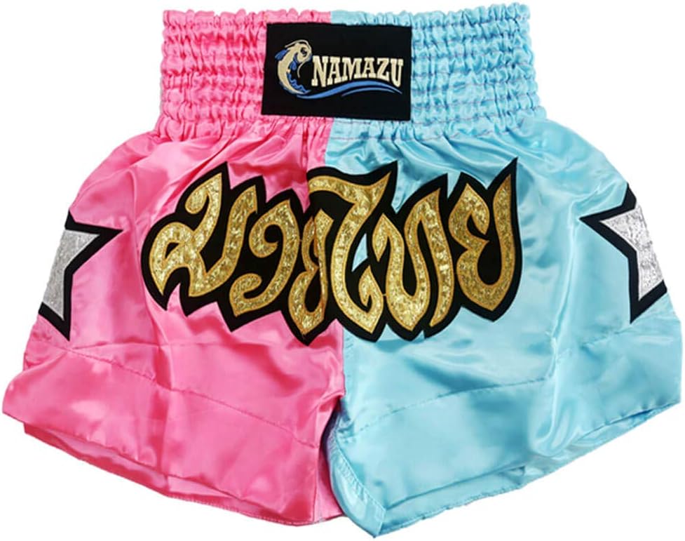 Muay Thai Shorts for Men and Women, High Grade MMA Gym Boxing Kickboxing Shorts.