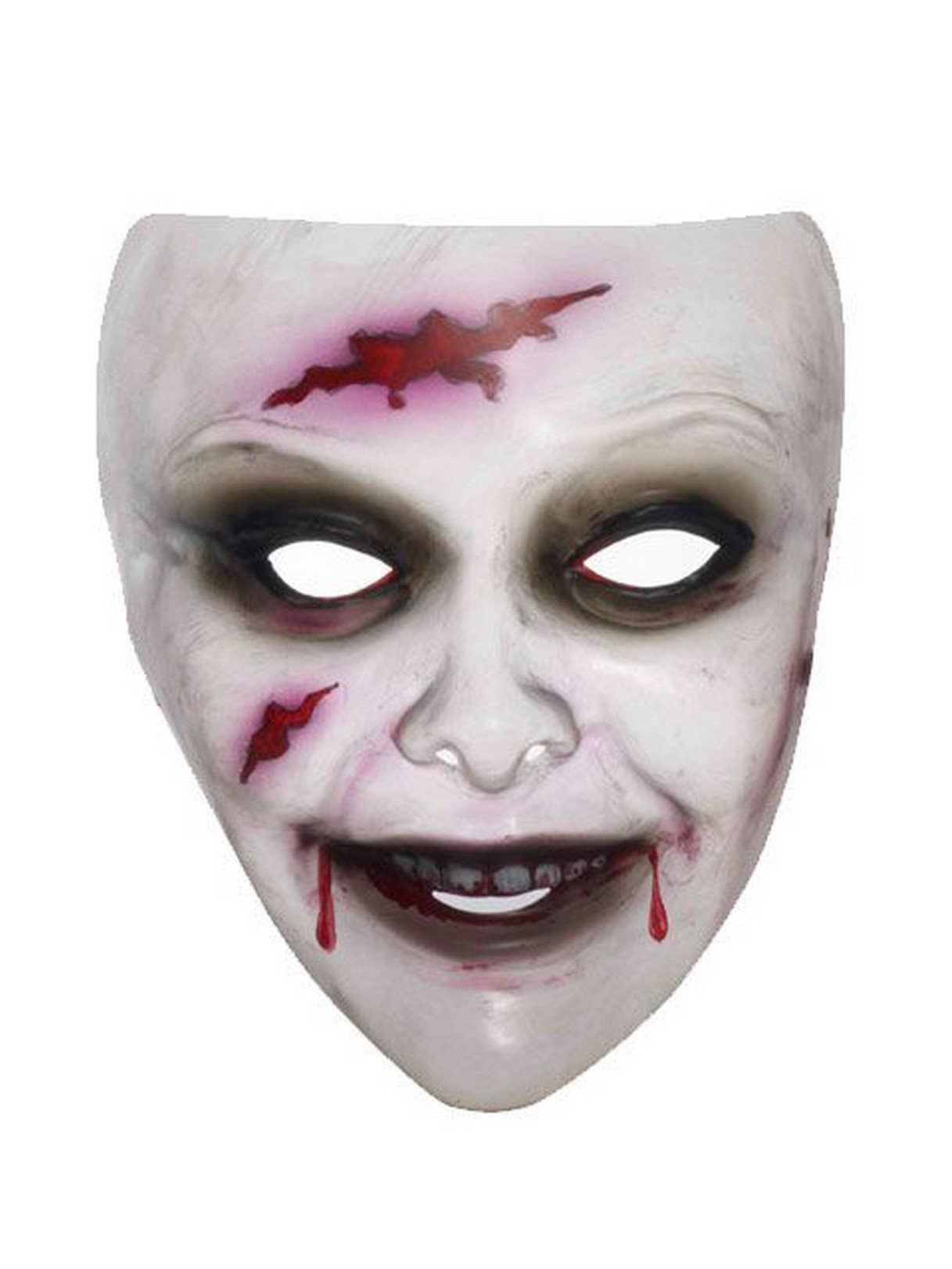 BirthdayExpress Transparent Zombie Mask Female