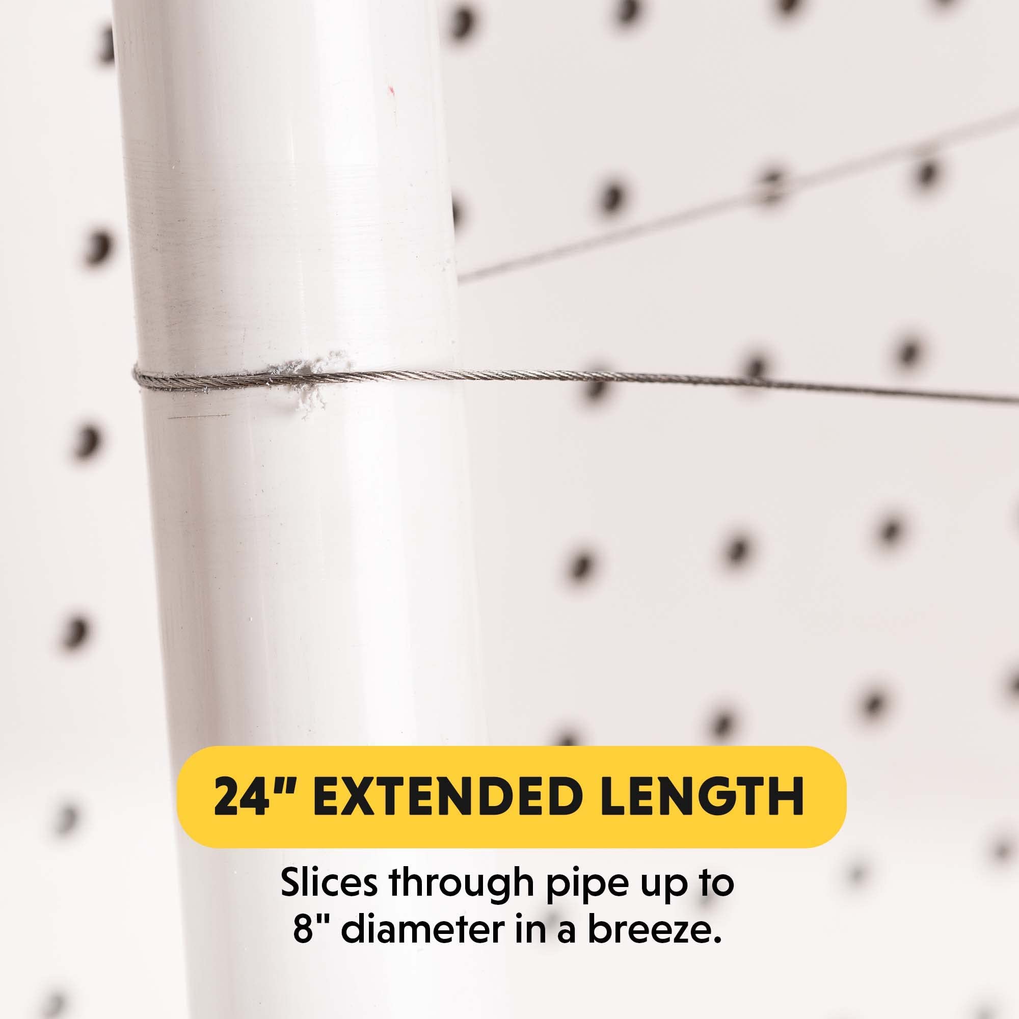 General Tools PVC Pipe Cable Saw 85824Inch Serrated