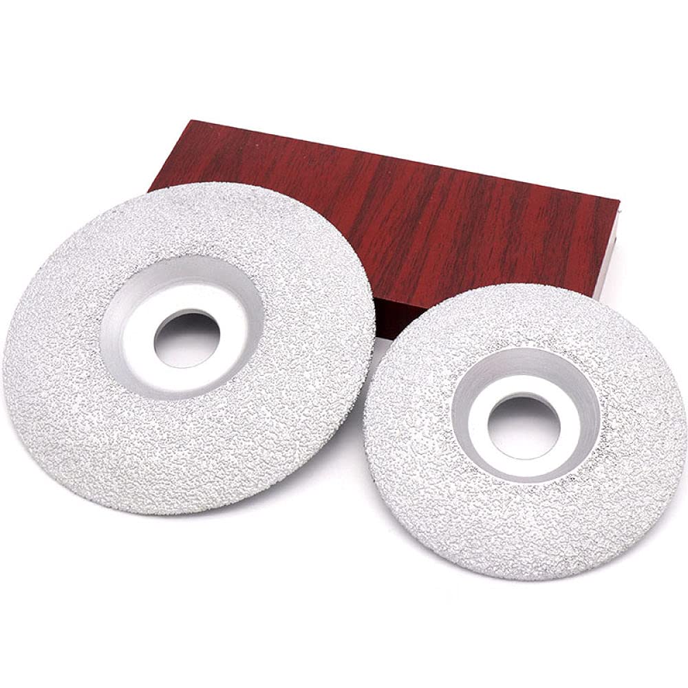 Tarcza Polerska, 1 Szt. 4/5 Cala Lutowana Próżniowo Diamentowa Tarcza Szlifierska Do Cięcia Kształtowanie Polerowanie Kamienia Szklana Ceramika Ściernica/125Mm/22.23Mm