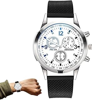 Relógio de quartzo para homens - Relógios de Negócios Relógios Relógios de Pulso Cronógrafo à Prova D' Água - Relógio de pulso masculino de aço inoxidável moda relógio de pulso de quartzo Pengzi