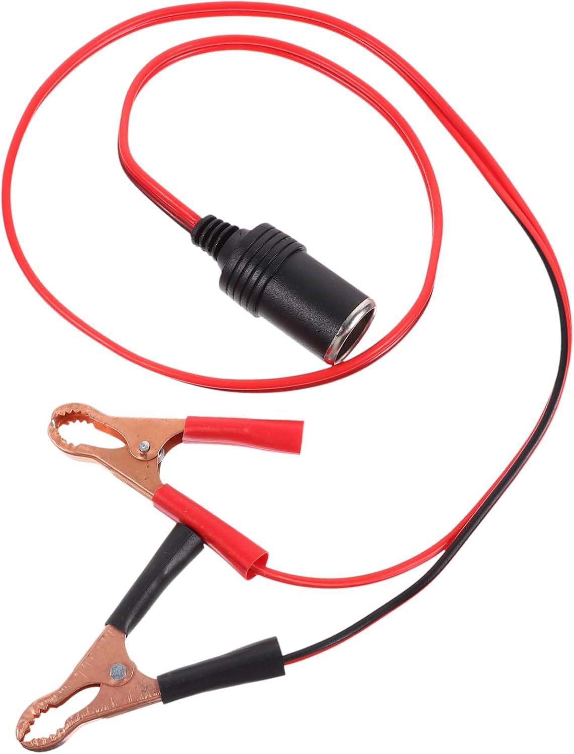 1.5m Portable Jumper Cables Kit Coded Clips Car Battery Booster Cables