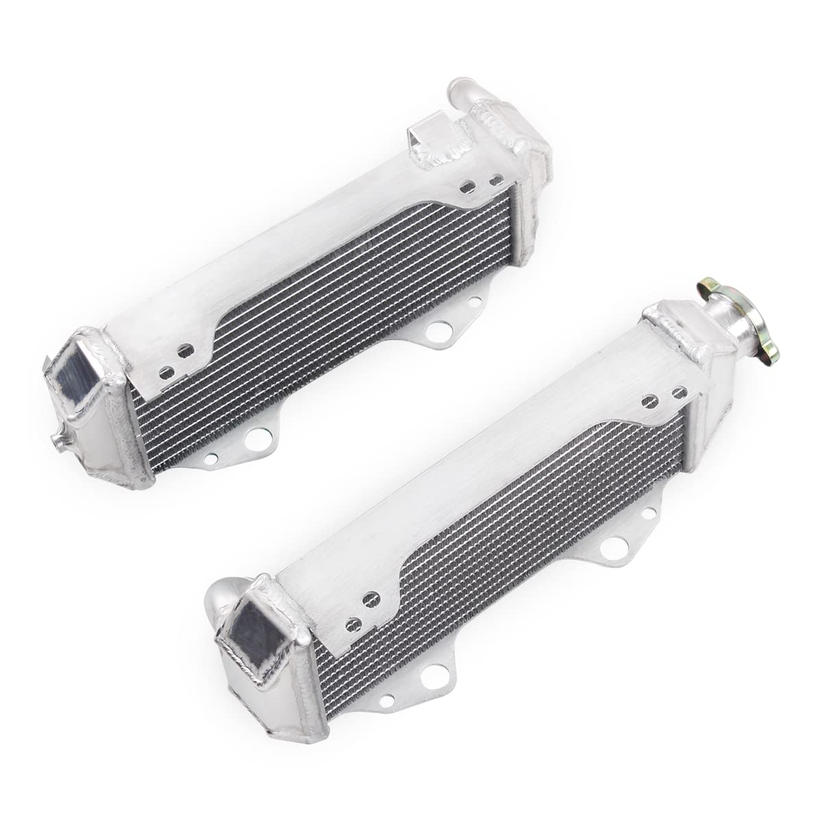 Photo 1 of ZAP Full Aluminum Radiator Compatible with 2005 06 07 08 09 10 11 12 13 14 15 2016 SUZUKI DRZ400S / DRZ400SM MM0006