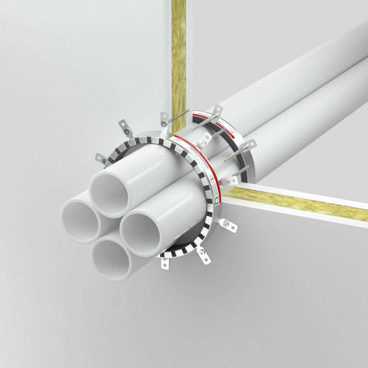 HBT ISITHERM BBR 2 - Manguito de protección contra incendios para tubos de 50-250 mm (200 mm), resistencia al fuego de hasta 120 minutos
