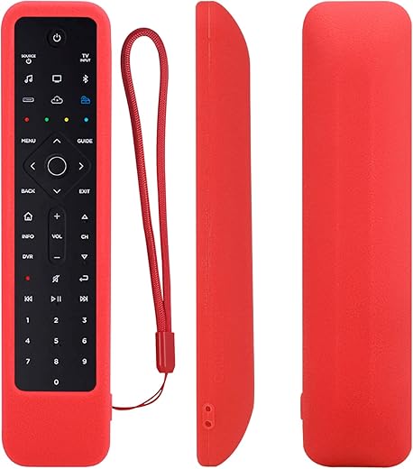 Protective Silicone Remote Case for Bose Soundbar 500 700 Remote Control, Shockproof, Washable and Skin-Friendly Cover, Non-Slip and Durable (Black)