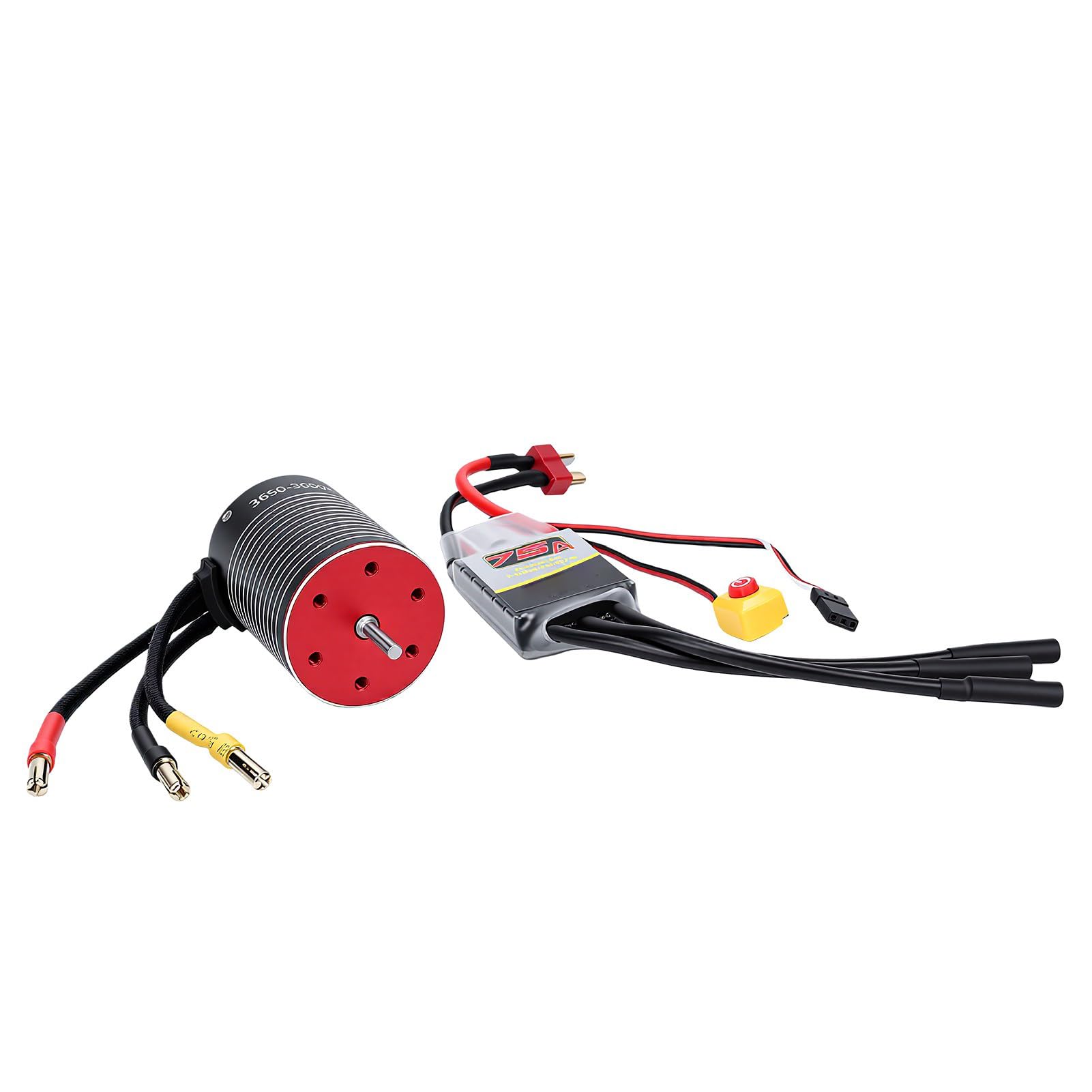 Generic Bezszczotkowy Silnik RC na każdą pogodę ESC Combo 3650 3600KV Idealny do Samochodów Zdalnie Sterowanych 1/10 Dla Entuzjastów żeglarstwa