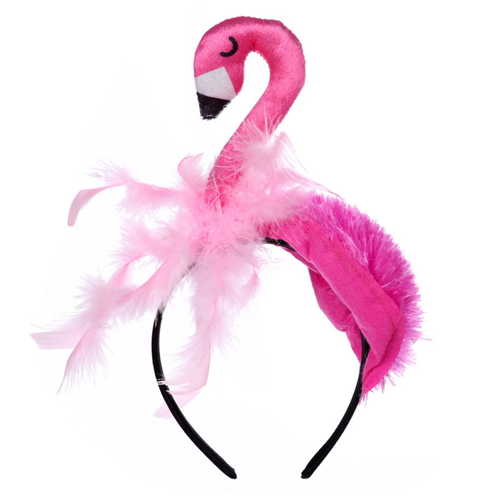 Fentency Unisex Cartoon Headband Stuffed Shaped Hair Hoop Plush Party Headpiece Hair Band Party Cosplay Costume Props