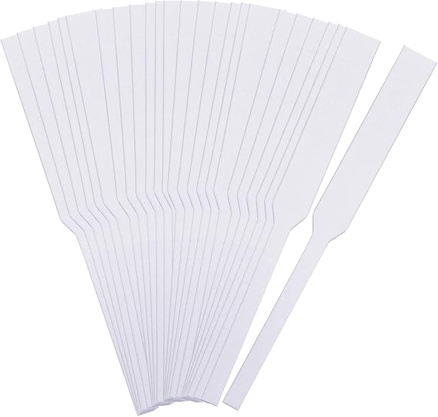 Perfume Test Strips Akamino Disposable White Perfume Paper Strips for Fragrances and Essential Oils - 200 Pack