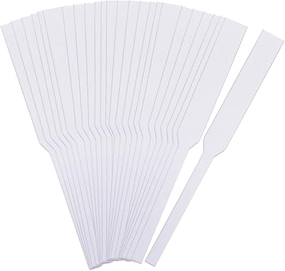 Perfume Test Strips Akamino Disposable White Perfume Paper Strips for Fragrances and Essential Oils - 500 Pack