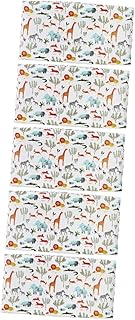 Homoyoyo Capa De Tecido Removível 5 Peças Capa De Mesa Para Troca De Fraldas Capa De Almofada Para Troca De Fraldas Capa De Almofada Para Troca De Fraldas Toalha De Mesa Para Berço De