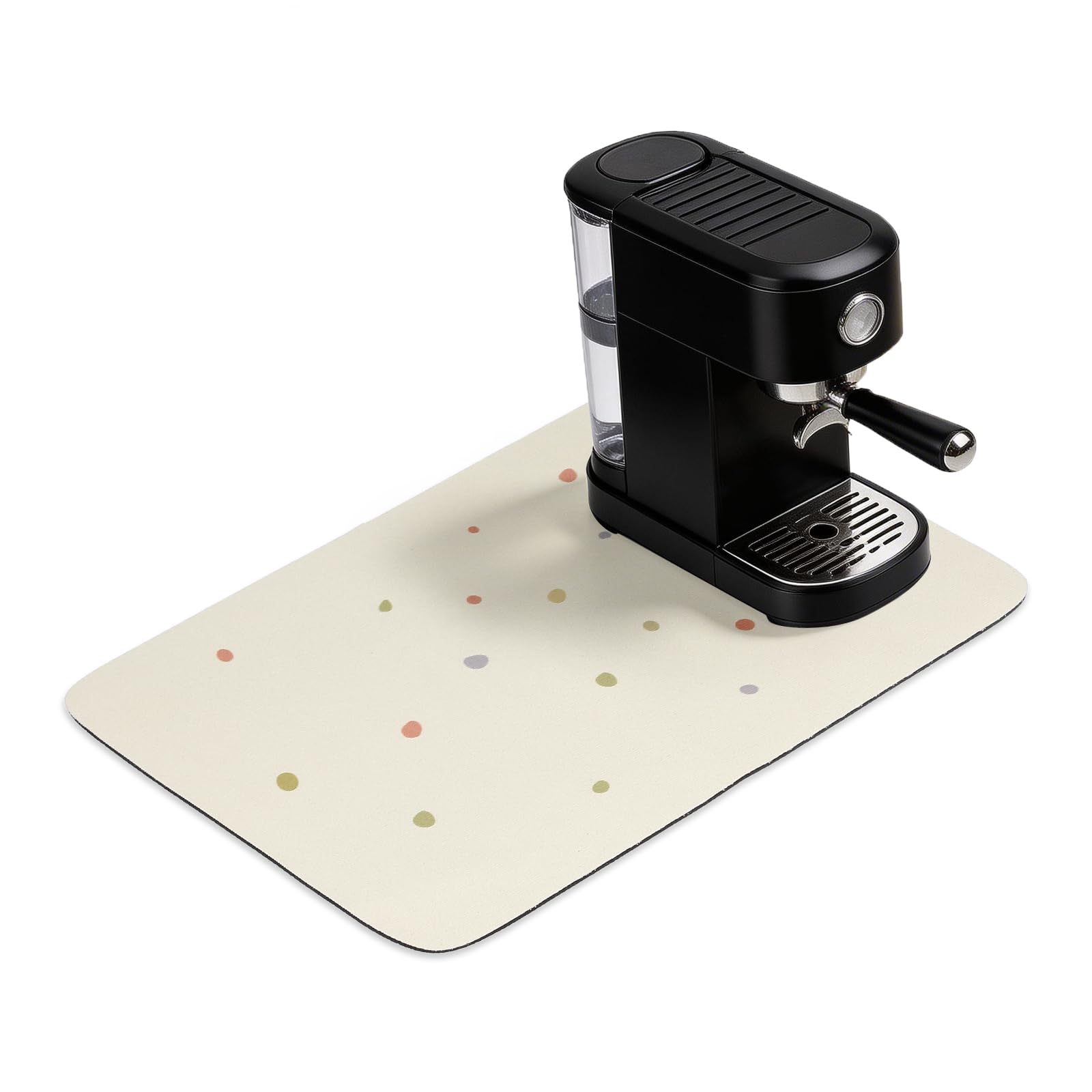 Tapete de café de 23.6x19.7 pulgadas y almohadilla de goma súper absorbente para encimera