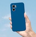 Pikkme Redmi 11 Prime 5G Back Cover | Soft Liquid Silicone TPU | Camera Protection | Shockproof Slim Back Case for Redmi 11 Prime 5G (Blue) gallery image