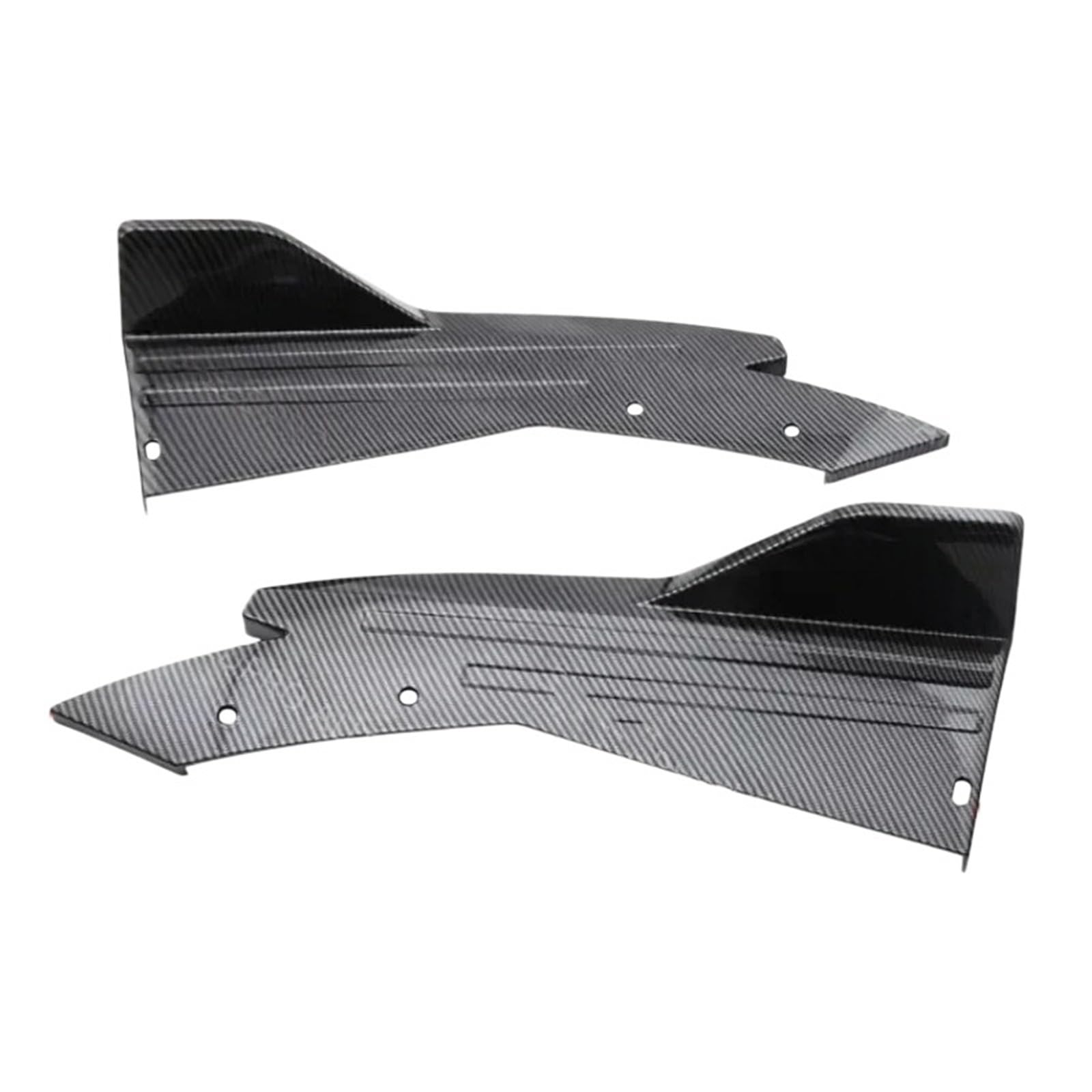 Spoiler tylnego zderzaka usta kompatybilny z K-ia Stinger Splitter dyfuzor zabezpieczenie przed zarysowaniem wykończenia boczna dokładka rozszerzenie Body Kit czarny(Black)